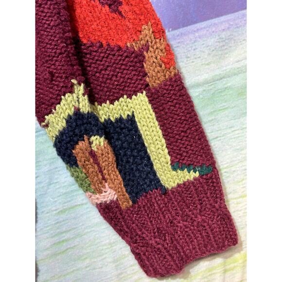 Vintage Hand Knitted Marisa Christina Classics Sweater Women's size Medium - Picture 8 of 9